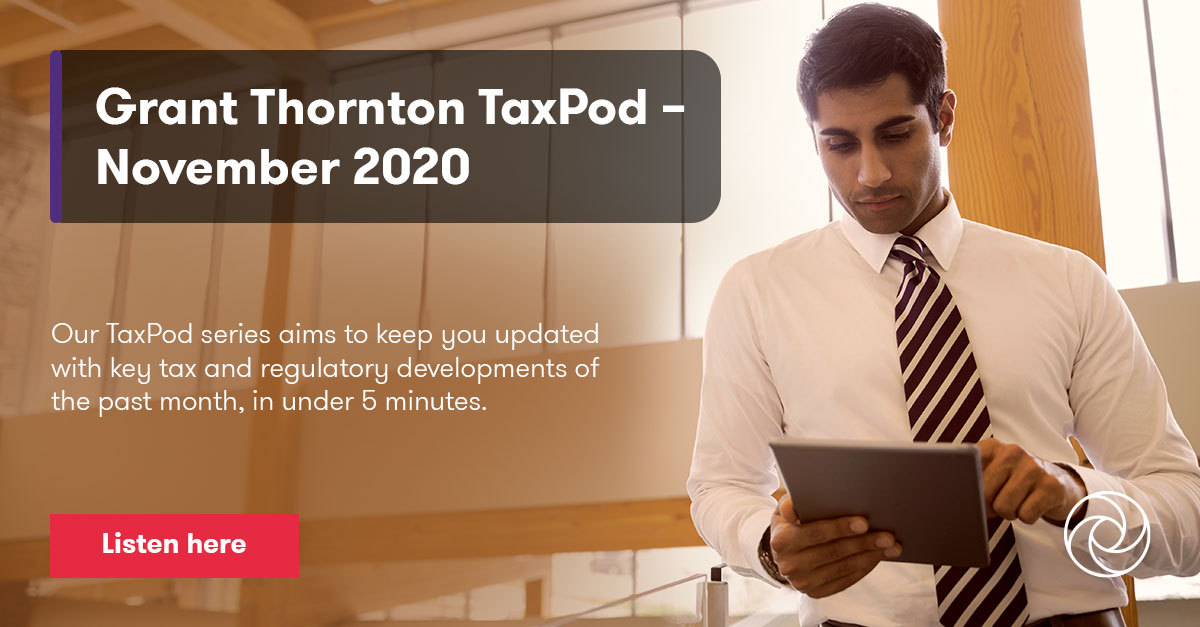 Grant Thornton Taxpod November 2020 Insights Grant Thornton Bharat 9491