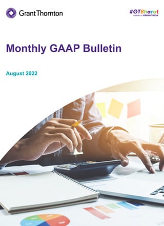 Monthly GAAP Bulletin – August 2022