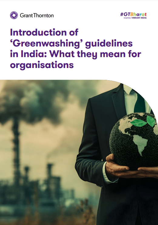 Introduction of ‘Greenwashing’ guidelines in India